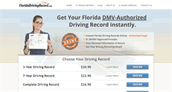 Desktop Screenshot of floridadrivingrecord.com
